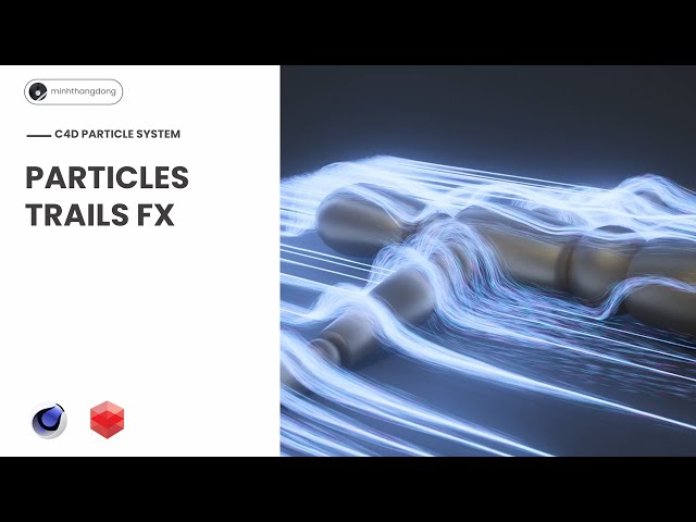 Cinema 4D Particle Stream Effect Tutorial