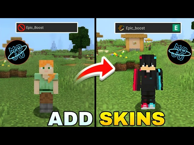 How To Use Skins In MOJO Launcher 💯 । MOJO Launcher Skins 😱 #minecraft #mojolauncher