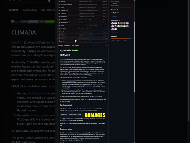 climada python