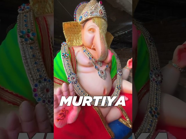 गणेश जी की मुर्तिया तैयार हो रही है 😍🙏 #ganesh #vlog #minivlog