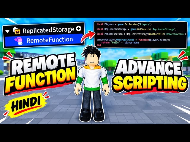Remote Function - Roblox Scripting Tutorial Hinid pt - 5