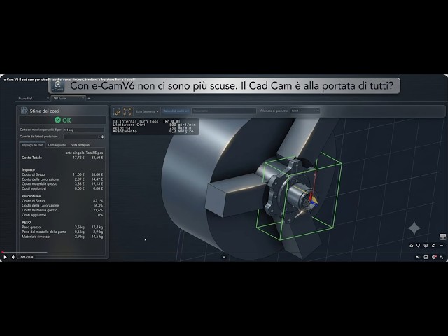 With e-CamV6 there are no more excuses. Is Cad-Cam now accessible to everyone?