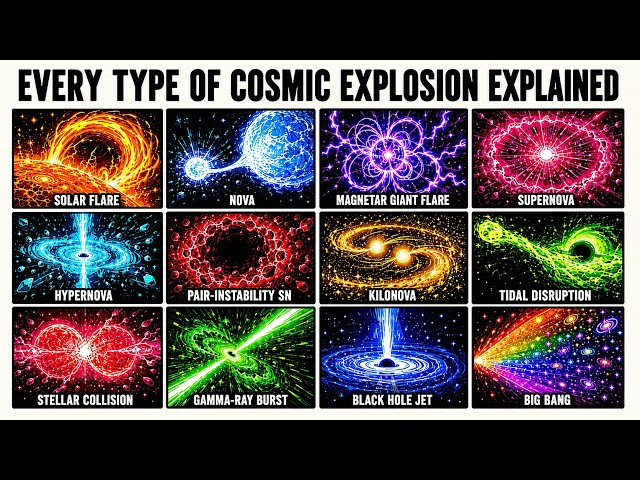 Every Type Of Space Explosion Explained in 9 Minutes