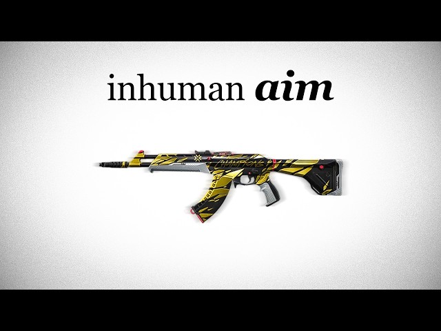 i am begging you to start aim-maxxing
