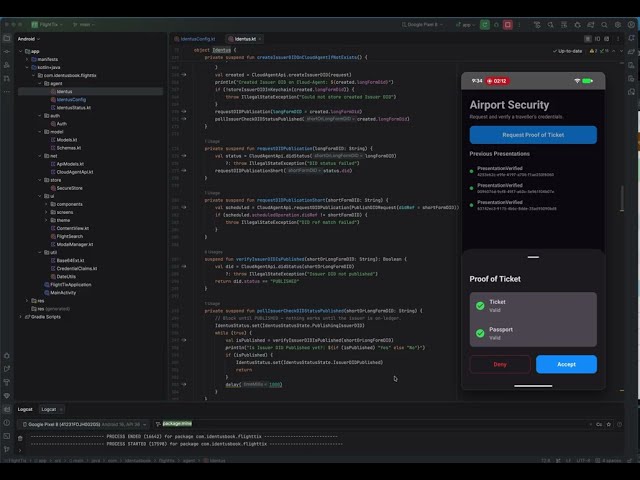 IdentusBook.com - FlightTix Android Example Application
