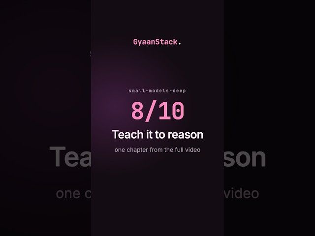 A 7B model beats models 10x its size once you erase the teacher's hints