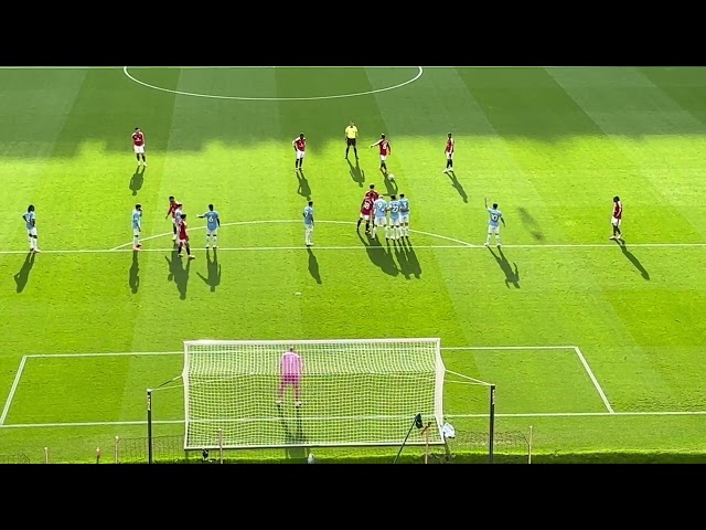 #rashford #freekick #hits #the #woodwork #against #mancity #at #oldtrafford 