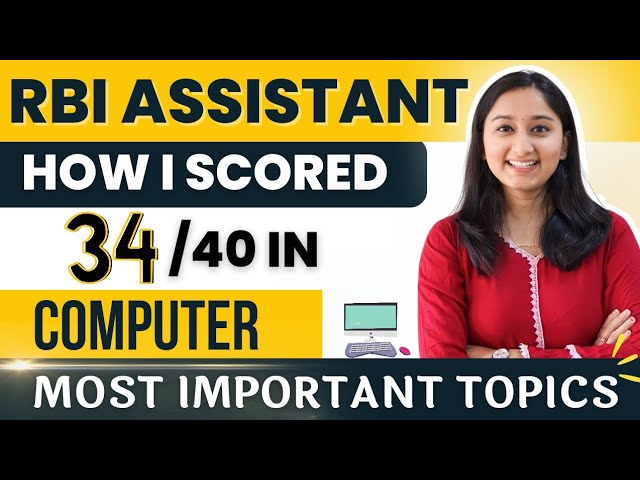 Computer Awareness for RBI Assistant, RRB PO & Clerk | Computer Knowledge Strategy & Questions