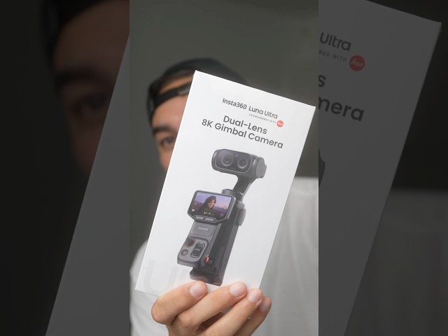 The Most INSANE Pocket Camera Yet! 🔥( Insta360 Luna ULTRA - UNBOXED )