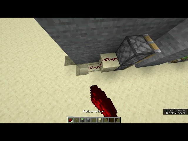 how to make a 2x2 piston door minecraft java and bedrock
