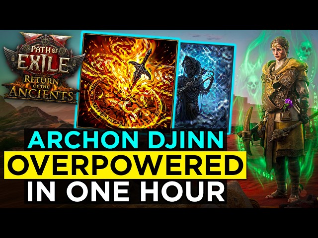 Triple Djinn Archon Sorceress is Busted! Path of Exile 2 Disciple of Varashta Build
