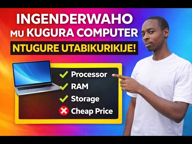 NIBA UGIYE KUGURA COMPUTER KURIKIZA IBI BIZAGUFASHA KUGURA NEZA