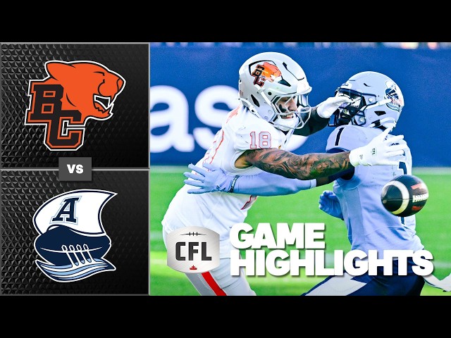 CFL 2026 Recap: BC Lions @ Toronto Argonauts - Week 18