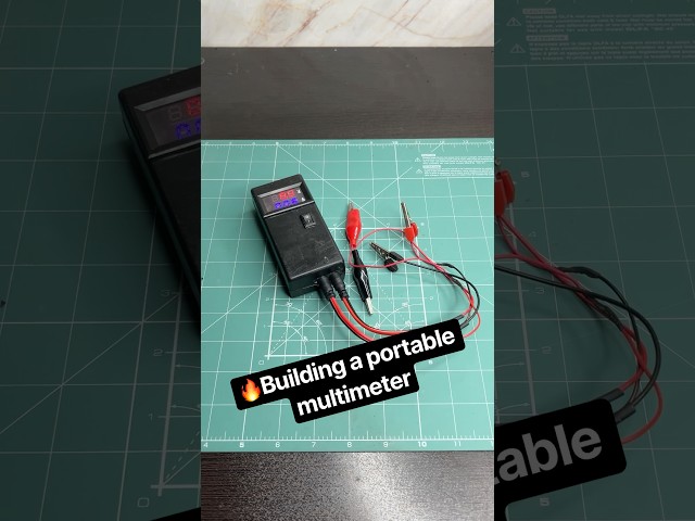 🔥Building a portable multimeter
