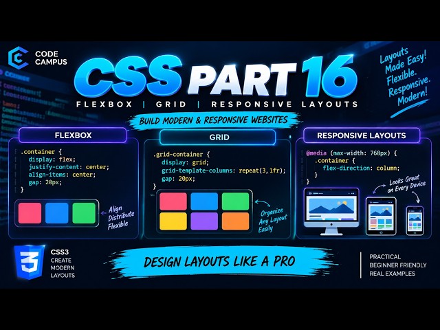 Introduction to Bootstrap | Learn Bootstrap Framework for Beginners | Part 16 | @CodeCampus-11