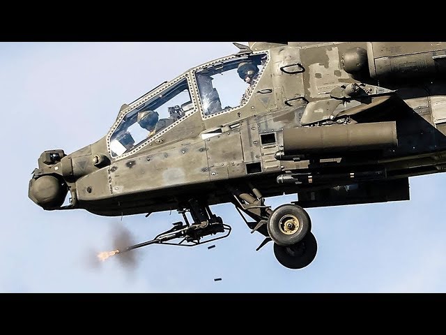 Best of AH-64 Apache Attack Helicopter - Aerial Gunnery & Maintenance [Training Video]