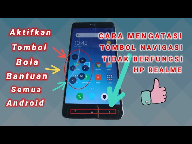 CARA MENGATASI JIKA TOMBOL NAVIGASI RUSAK