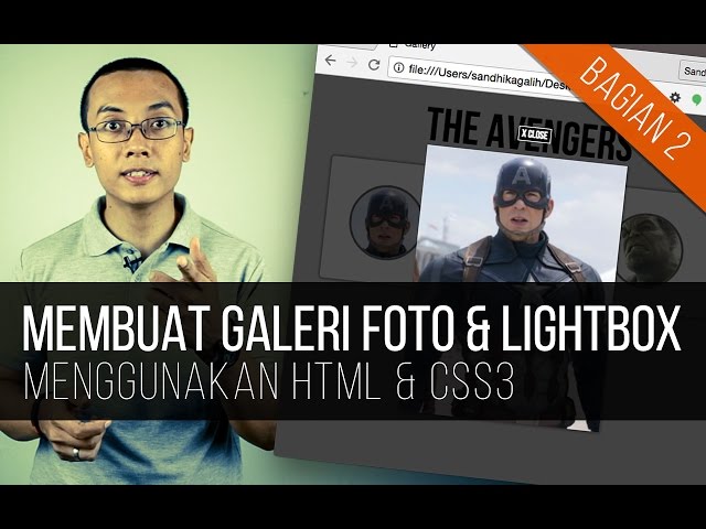 Creating a PHOTO GALLERY + LIGHTBOX with HTML & CSS3 (Part 2)
