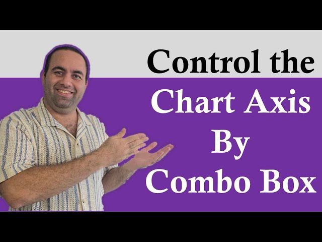interactive Excel Chart: Select Chart Axes with a Dropdown