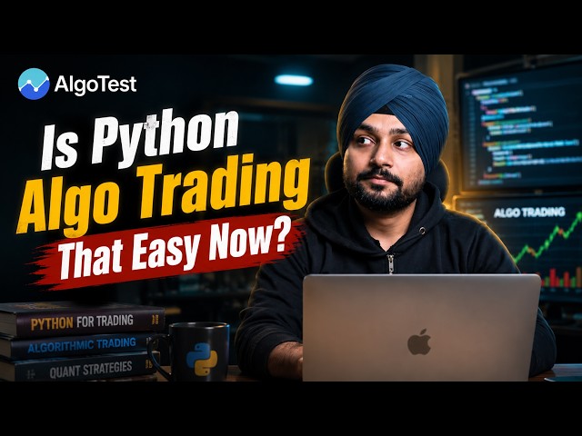 Automate Your Trading Strategy using Python | Algo Trading API Tutorial