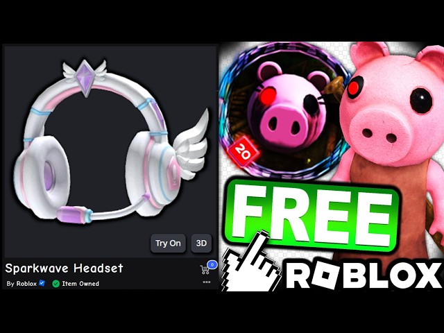 EVENT! HOW TO GET Sparkwave Headset! (THE HUNT ROBLOX 20 - Piggy)