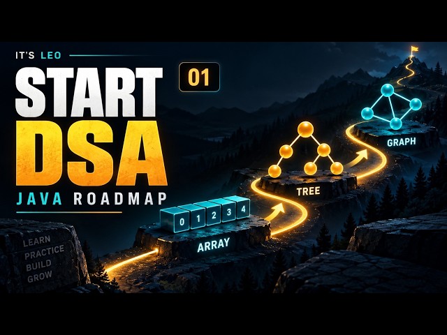 DSA Roadmap in Java + Two Sum Explained | Complete DSA Course #01