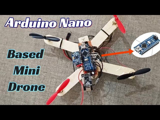 Make a Cheapest Mini Drone Using Arduino Nano Board | Low Price Drone |Simple Cheapest Drone