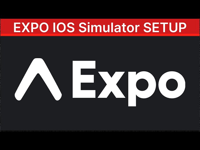 React Native Expo ios Simulator Setup Tutorial