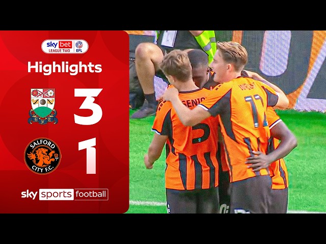 Barnet impress on opening day 🤩 | Barnet 3-1 Salford | EFL Highlights