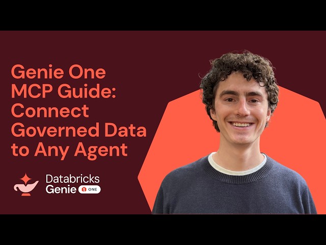 Genie One MCP Guide: Connect Governed Data to Any Agent