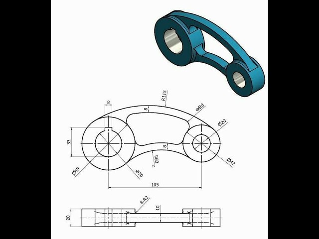 AutoCAD 3D Practice Tutorial | Step-by-Step Design for Beginners - 130 | Easy Method