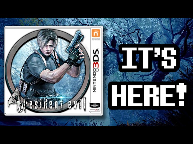 RESIDENT EVIL 4 IS NOW ON 3DS?!!!