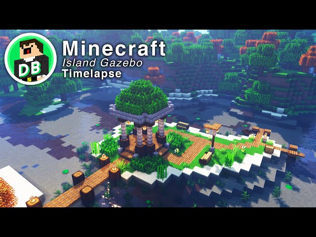 Minecraft: Island Gazebo [Building Timelapse]