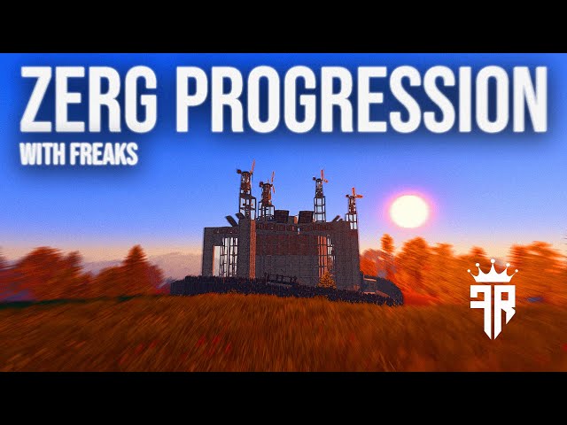 RUST WIPE ZERG PROGRESSION ON AFFINITY MAIN // FREAKS CLAN