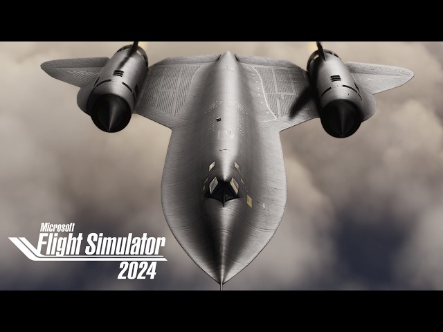 Microsoft Flight Simulator 2024 | Lockheed SR-71 Blackbird | Mach 4 at the Edge of Space