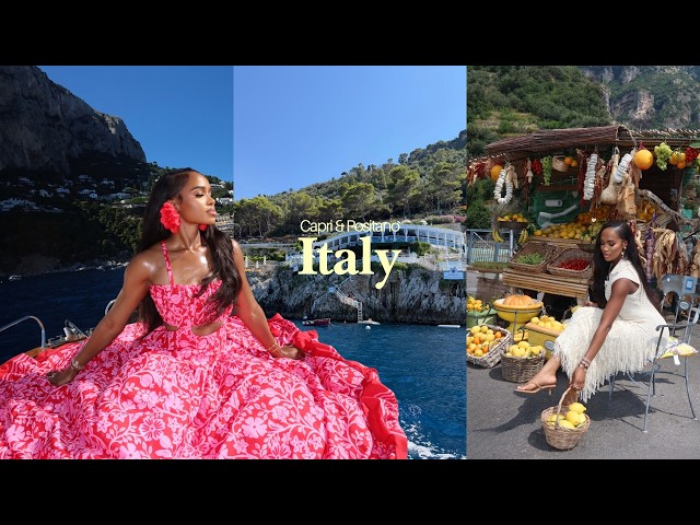 My First Time in Capri & Positano 🇮🇹 | Italy Travel VLOG