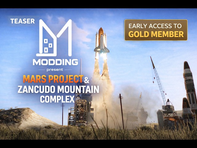 FiveM Maps - Mars project x Zancudo mountain complex [ TEASER]