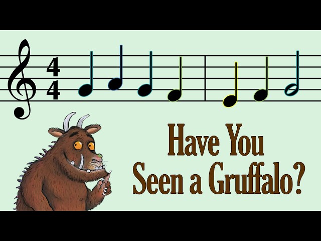 Gruffalo 🐻 Easy Orff Play Along (London Bridge)