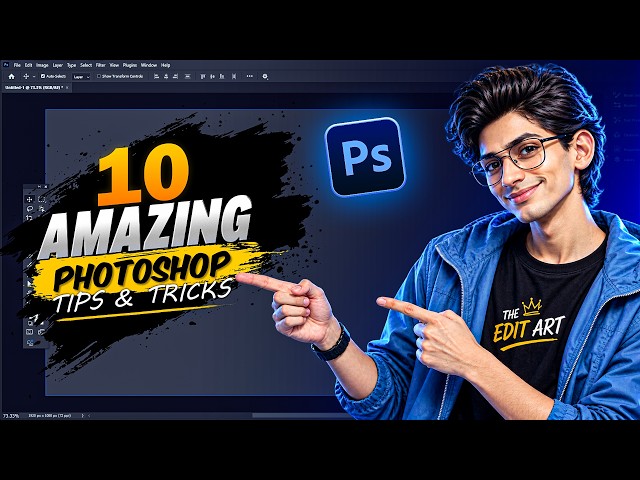 10 Amazing Photoshop Tips & Tricks You Need to Know | Photoshop Tutorial