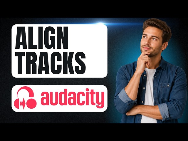 How to align tracks in Audacity (Easy Tutorial)