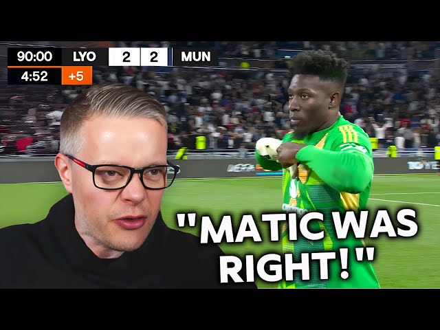 Goldbridge RAGES At Onana AGAIN! (Manchester United vs Lyon Watchalong)