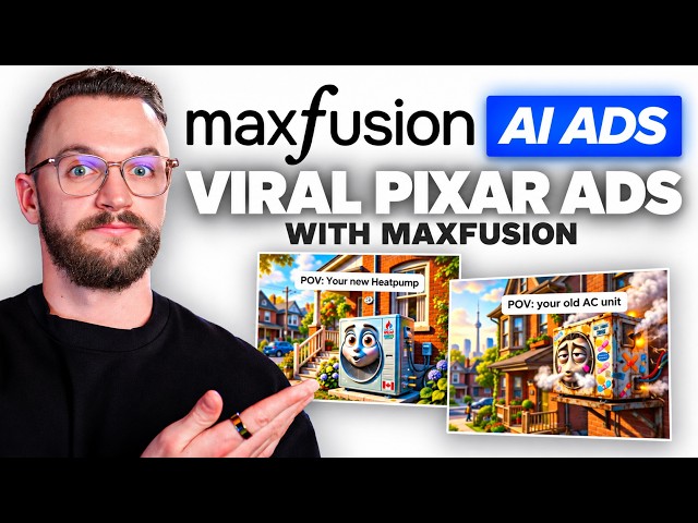 How To Make Viral Pixar-Style AI Ads With MaxFusion
