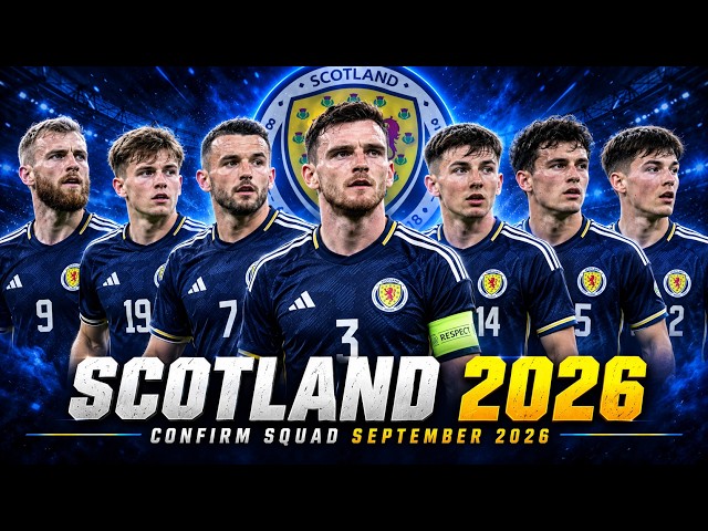 Scotland Confirm Squad September 2026 🏴 | UEFA Nations League 2026/27 | Scotland Squad 2026