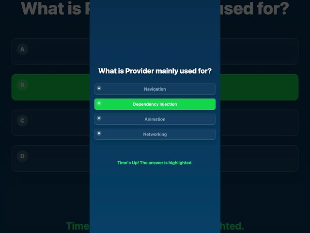 Flutter State Management Quiz - Provider, Riverpod & More!