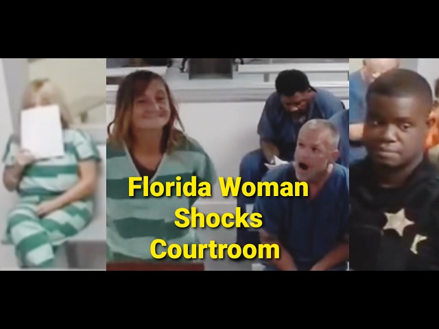 "I Stole The Patrol Car" Florida Woman Finishes the Judge’s Words & Inmate’s JAW DROPS To The Floor