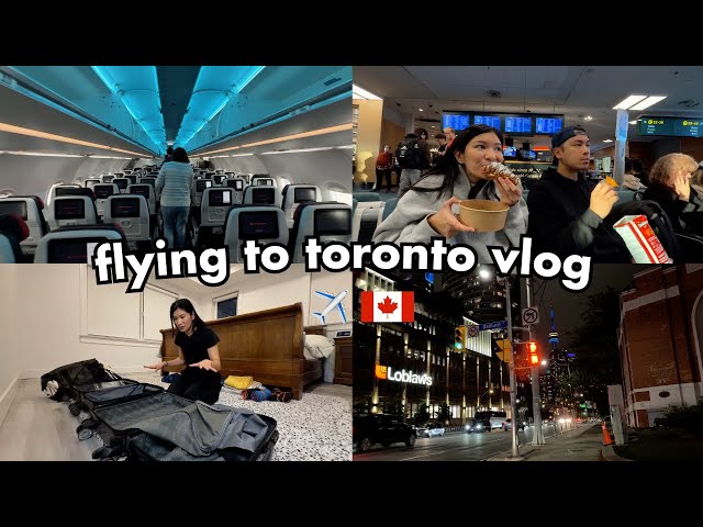 Vancouver to Toronto Vlog | Flying to Toronto, what to pack, car rental