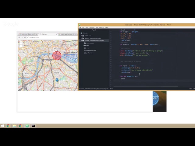 Tutorial de Creación de Geometrías con Leaflet y Node.js