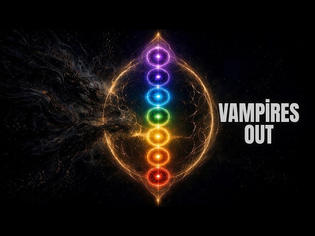Energy Vampires Draining Your 7 Chakras | Clear & Seal Your Aura