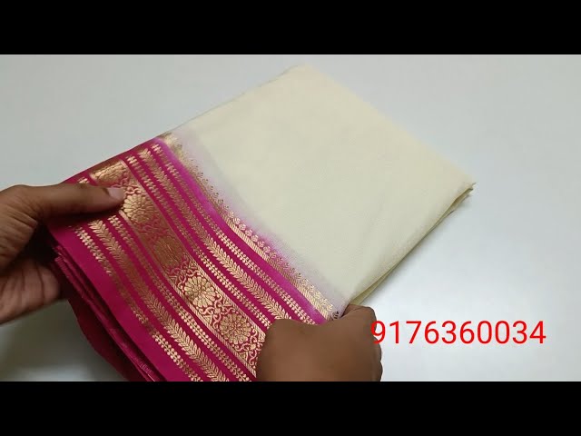Mysore grape silk sarees collection //( video 2) #  deepa's collection