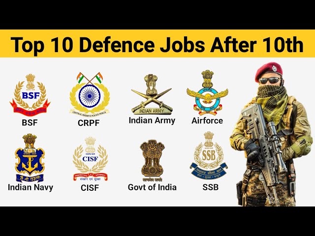 Top 10 Defense Jobs After 10th Grade
